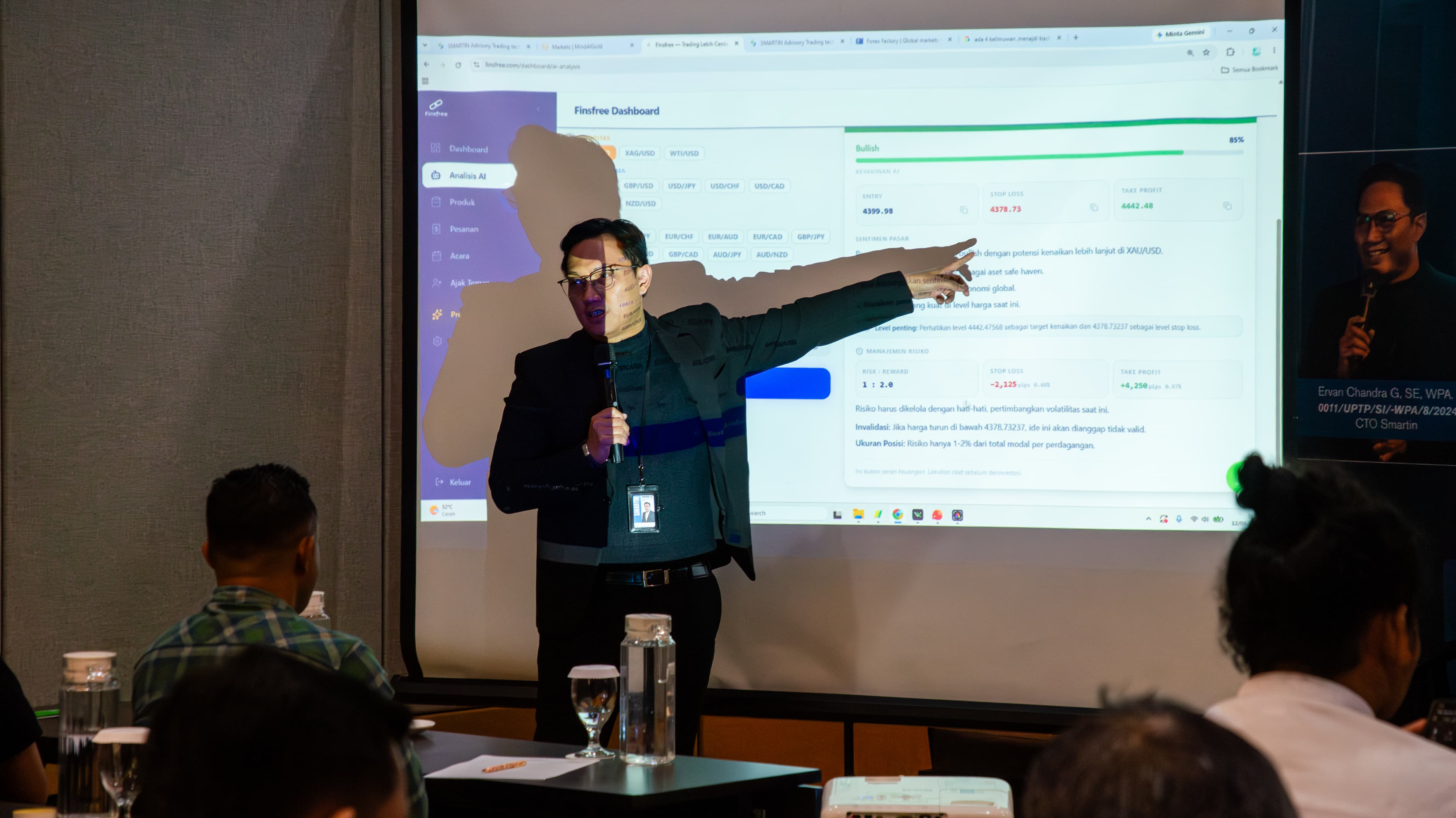 Sesi networking Polestar dan SAS